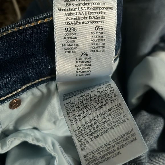 MOTHER Insider Crop Step Fray Not Rough Enough Jeans - Picture 7 of 8